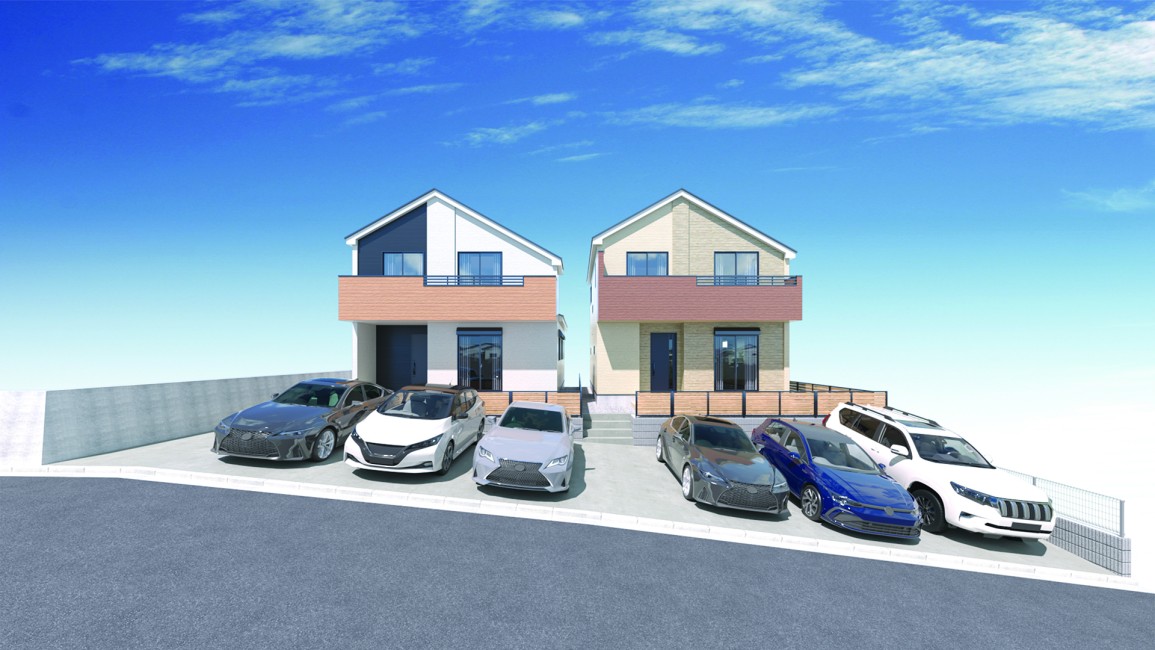 【建物完成イメージCG】※イメージパースにつき実際とは異なる場合がございます。