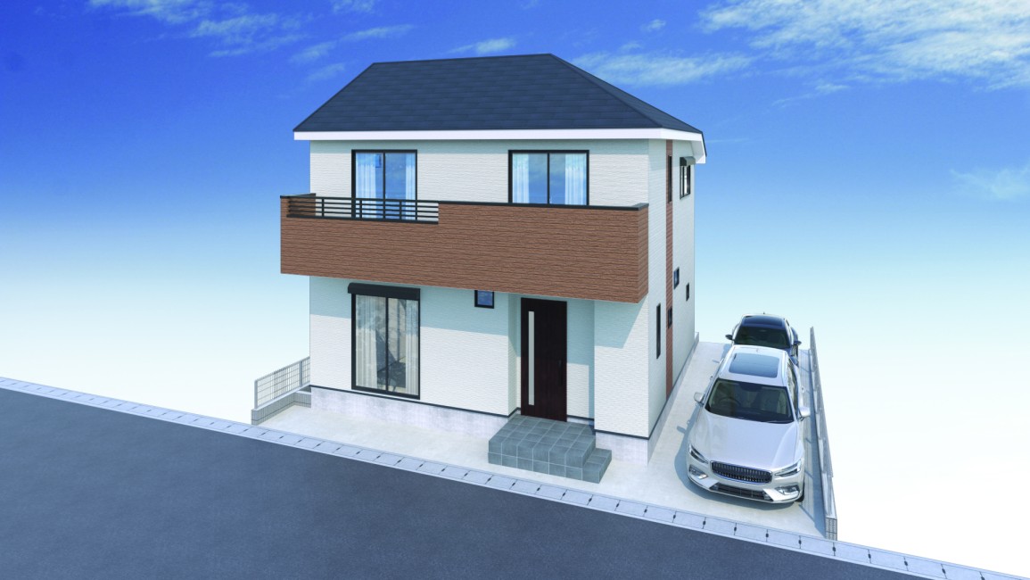 【建物完成イメージCG】※イメージパースにつき実際とは異なる場合がございます。