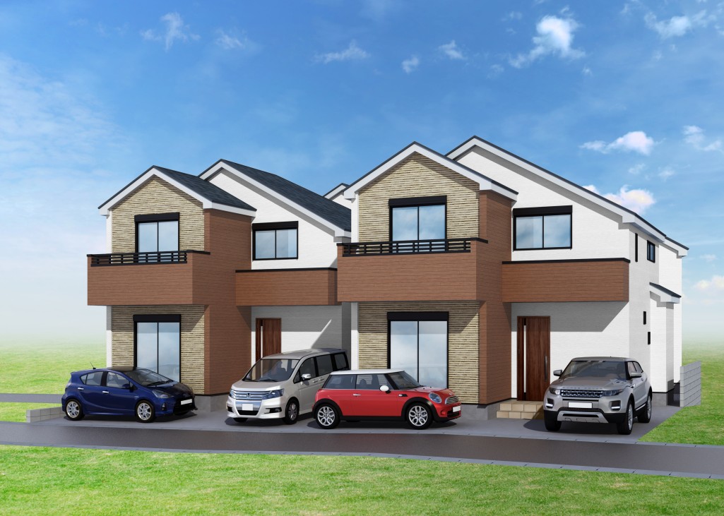 【建物完成イメージCG】※イメージパースにつき実際とは異なる場合がございます。