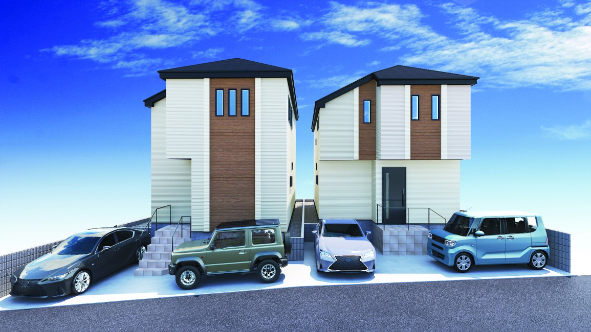 【建物完成イメージCG】※イメージパースにつき実際とは異なる場合がございます。