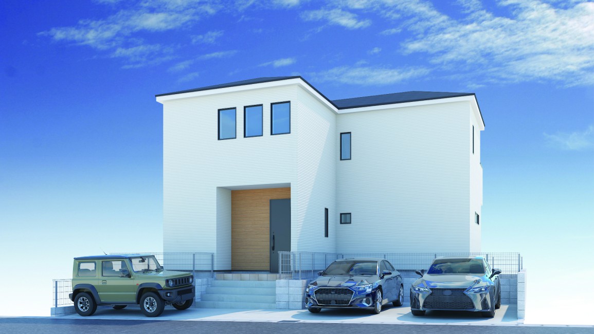 【建物完成イメージCG】※イメージパースにつき実際とは異なる場合がございます。