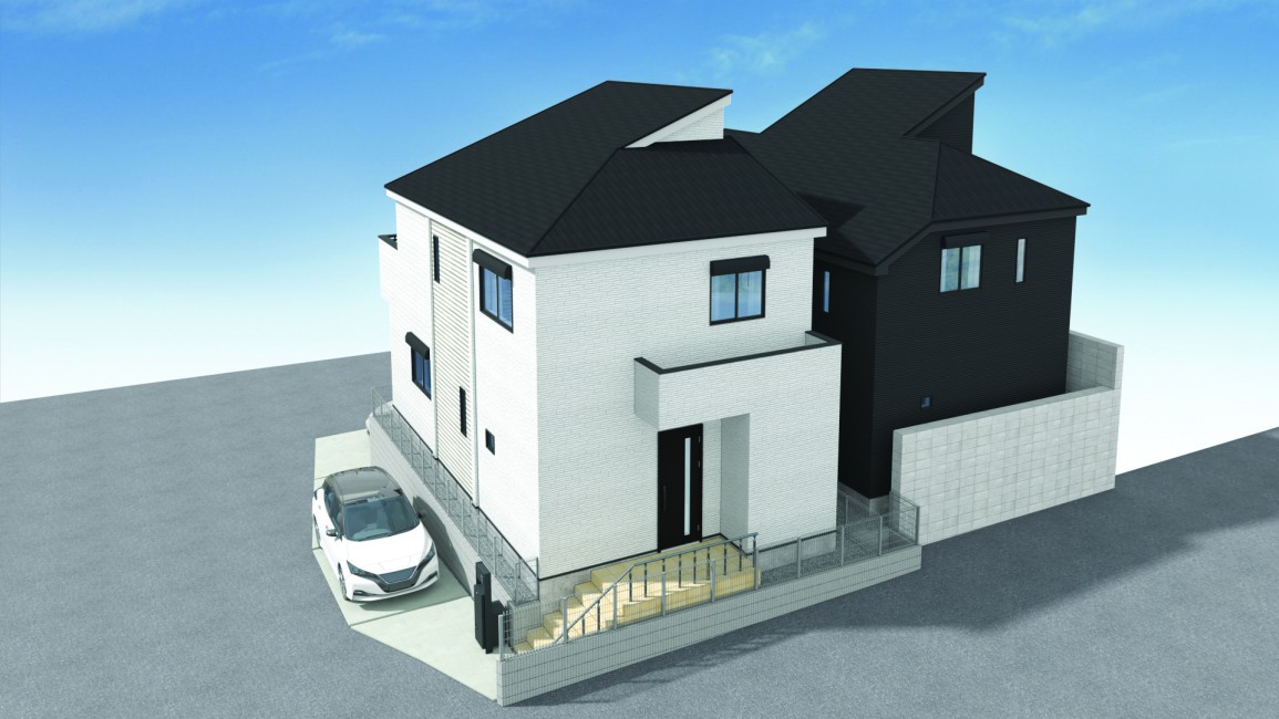 【建物完成イメージCG】※イメージパースにつき実際とは異なる場合がございます。