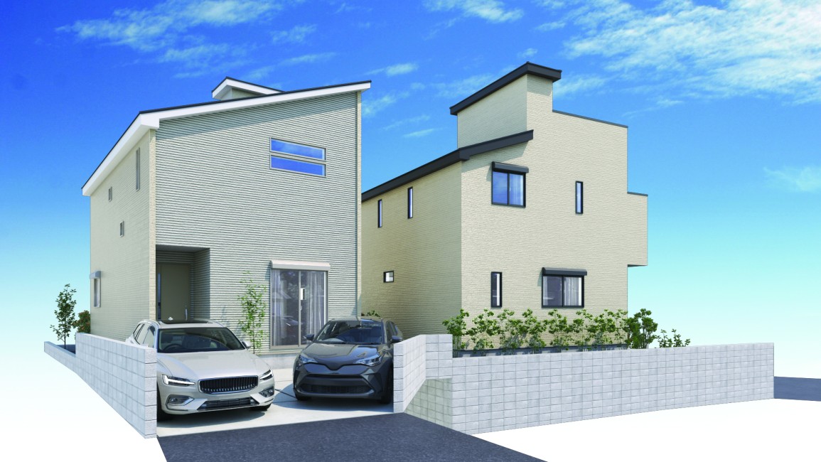 【建物完成イメージCG】※イメージパースにつき実際とは異なる場合がございます。