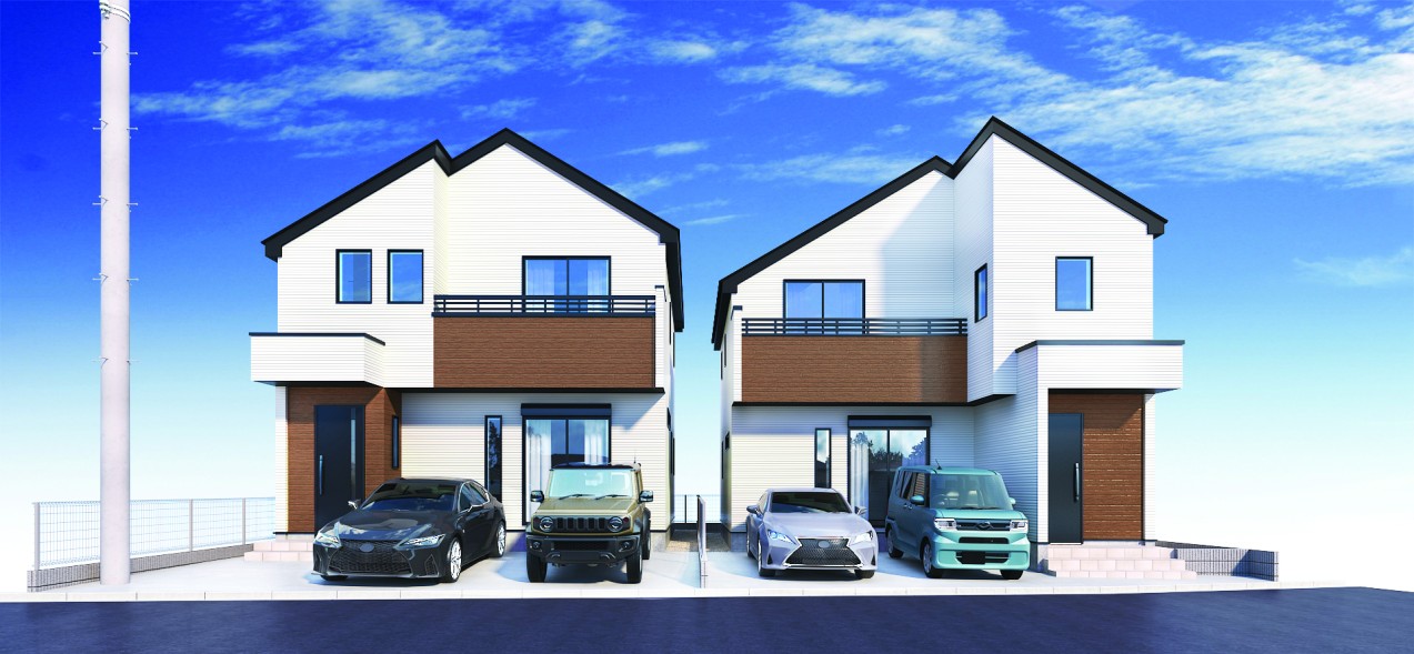 【建物完成イメージCG】※イメージパースにつき実際とは異なる場合がございます。