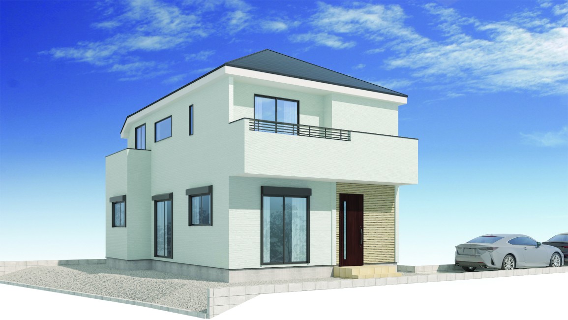 【建物完成イメージCG】※イメージパースにつき実際とは異なる場合がございます。