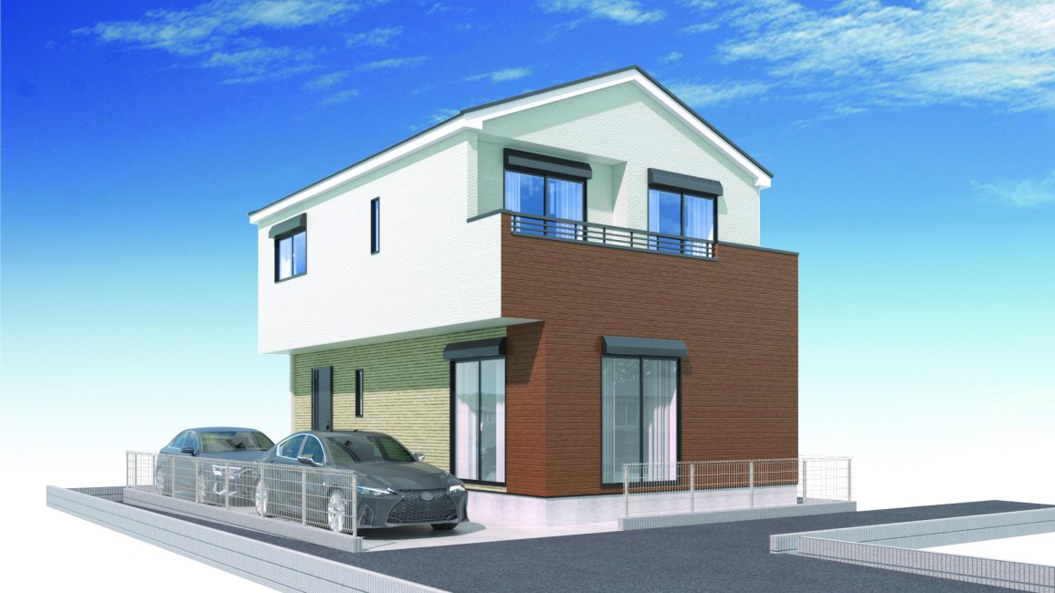 【建物完成イメージCG】※イメージパースにつき実際とは異なる場合がございます。