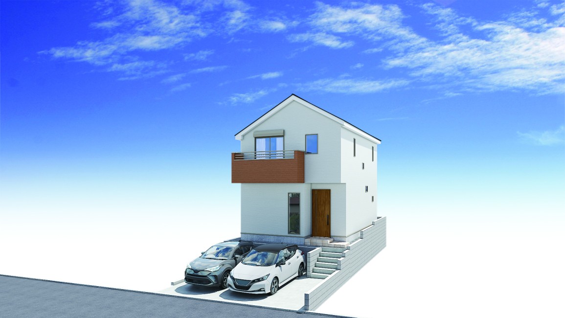 【建物完成イメージCG】※イメージパースにつき実際とは異なる場合がございます。