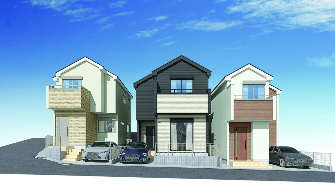 【建物完成イメージCG】※イメージパースにつき実際とは異なる場合がございます。