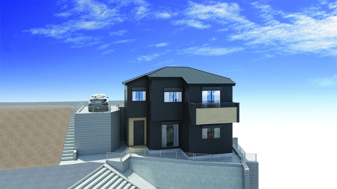 【建物完成イメージCG】※イメージパースにつき実際とは異なる場合がございます。