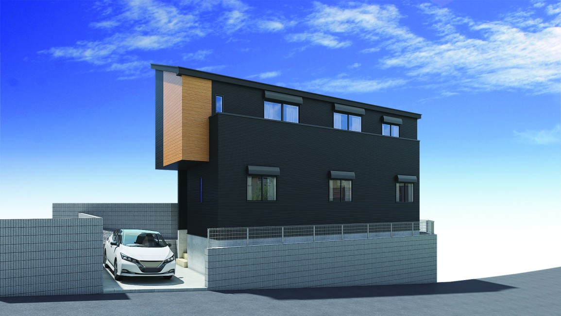 【建物完成イメージCG】※イメージパースにつき実際とは異なる場合がございます。