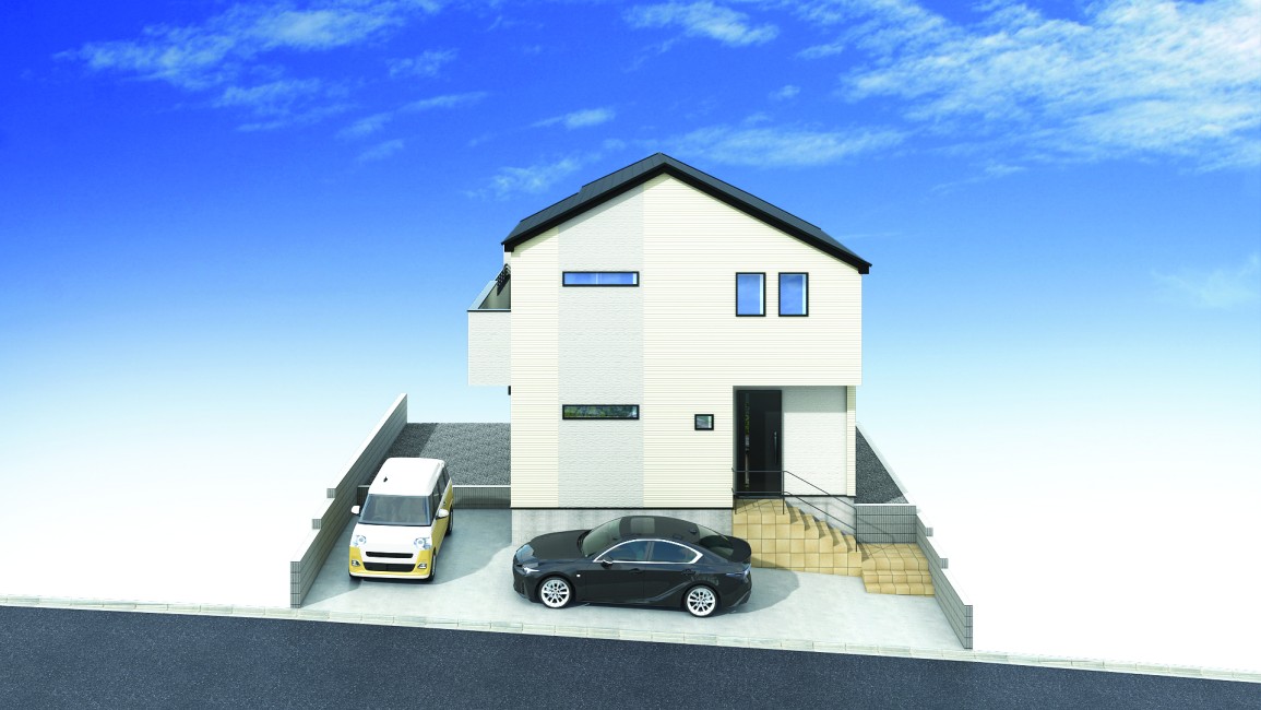 【建物完成イメージCG】※イメージパースにつき実際とは異なる場合がございます。