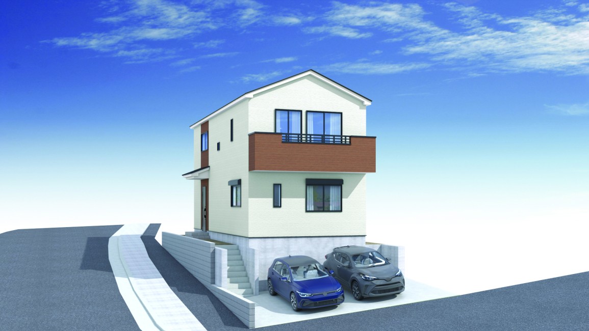 【建物完成イメージCG】※イメージパースにつき実際とは異なる場合がございます。