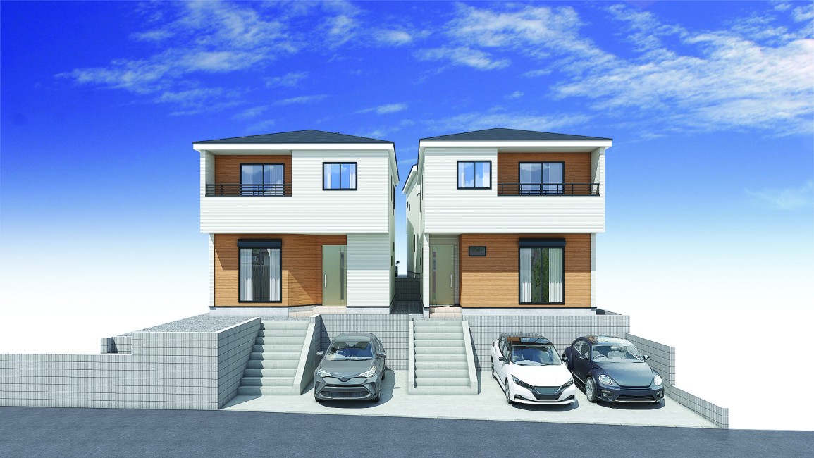 【建物完成イメージCG】※イメージパースにつき実際とは異なる場合がございます。