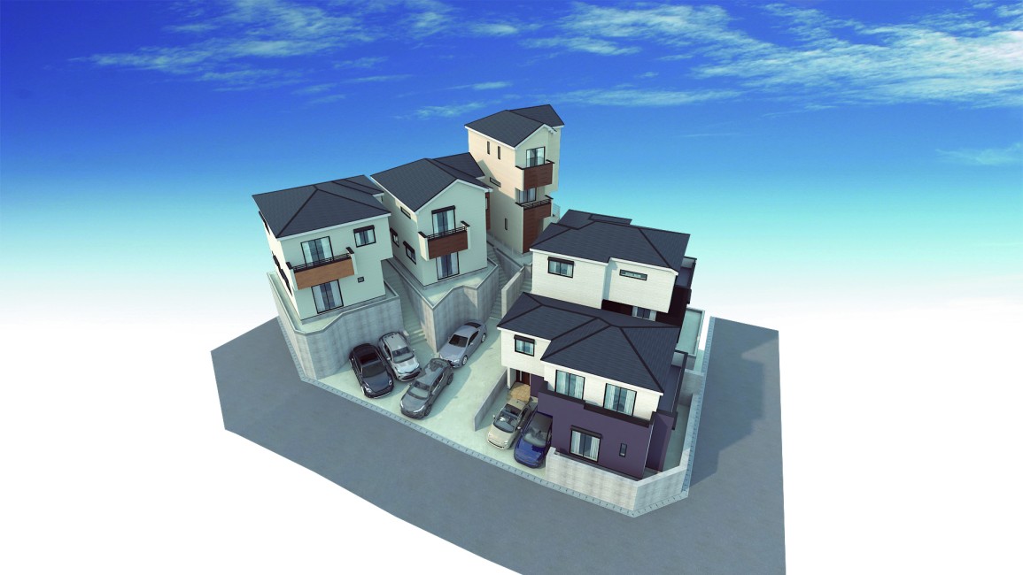 【建物完成イメージCG】※イメージパースにつき実際とは異なる場合がございます。