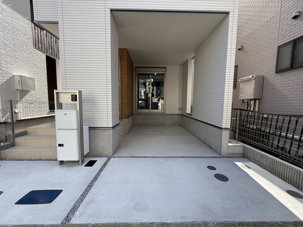 【販売現地】ビルトインガレージ※2025年10月17日撮影