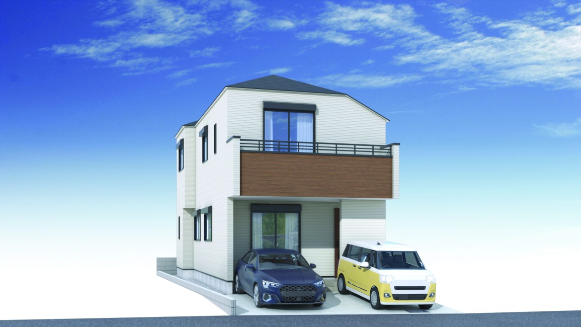 【建物完成イメージCG】※イメージパースにつき実際とは異なる場合がございます。