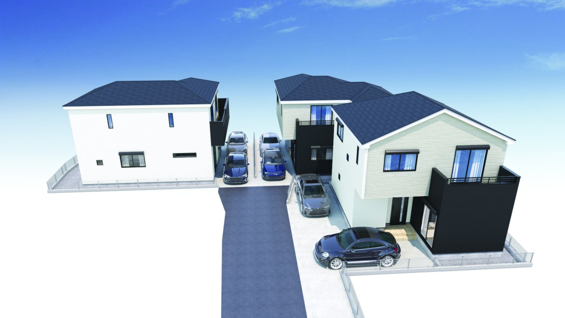 【建物完成イメージCG】※イメージパースにつき実際とは異なる場合がございます。