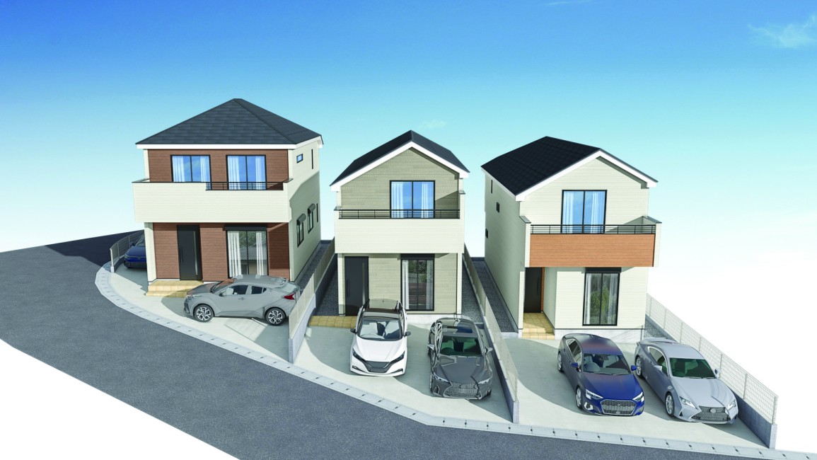 【建物完成イメージCG】※イメージパースにつき実際とは異なる場合がございます。