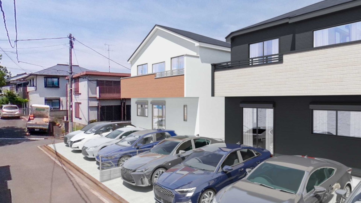 【建物完成イメージCG】※イメージパースにつき実際とは異なる場合がございます。