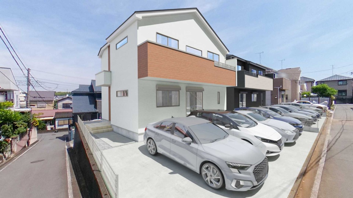 【建物完成イメージCG】※イメージパースにつき実際とは異なる場合がございます。