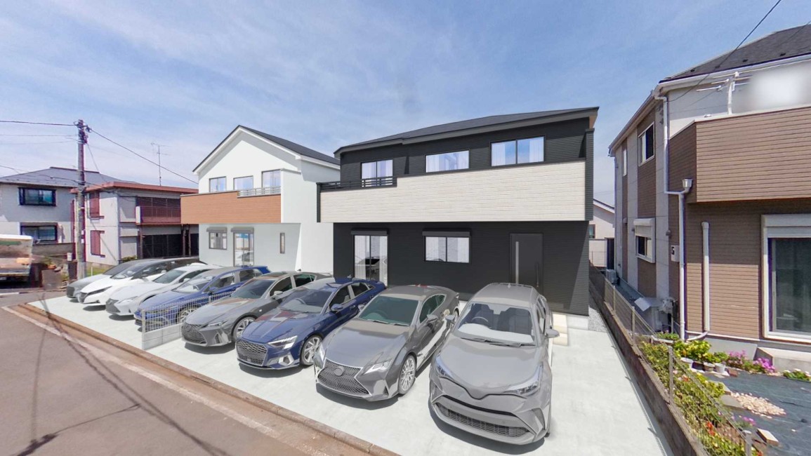 【建物完成イメージCG】※イメージパースにつき実際とは異なる場合がございます。