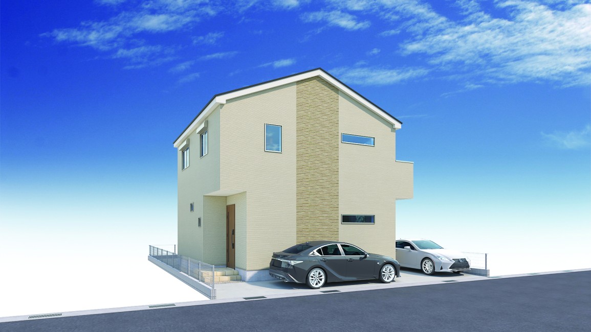 【建物完成イメージCG】※イメージパースにつき実際とは異なる場合がございます。