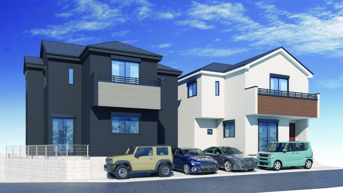 【建物完成イメージCG】※イメージパースにつき実際とは異なる場合がございます。