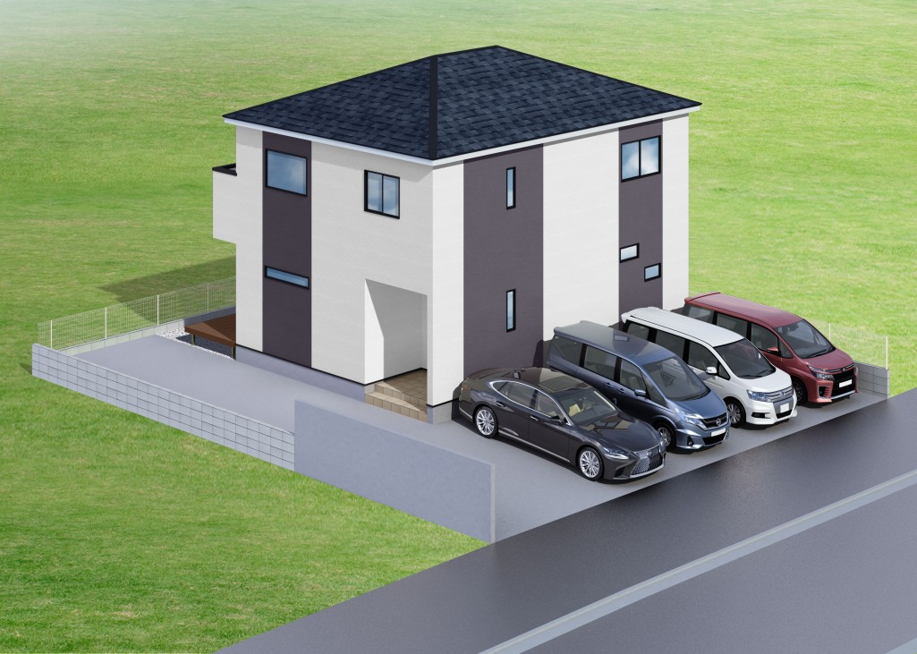 【建物完成イメージCG】※イメージパースにつき実際とは異なる場合がございます。