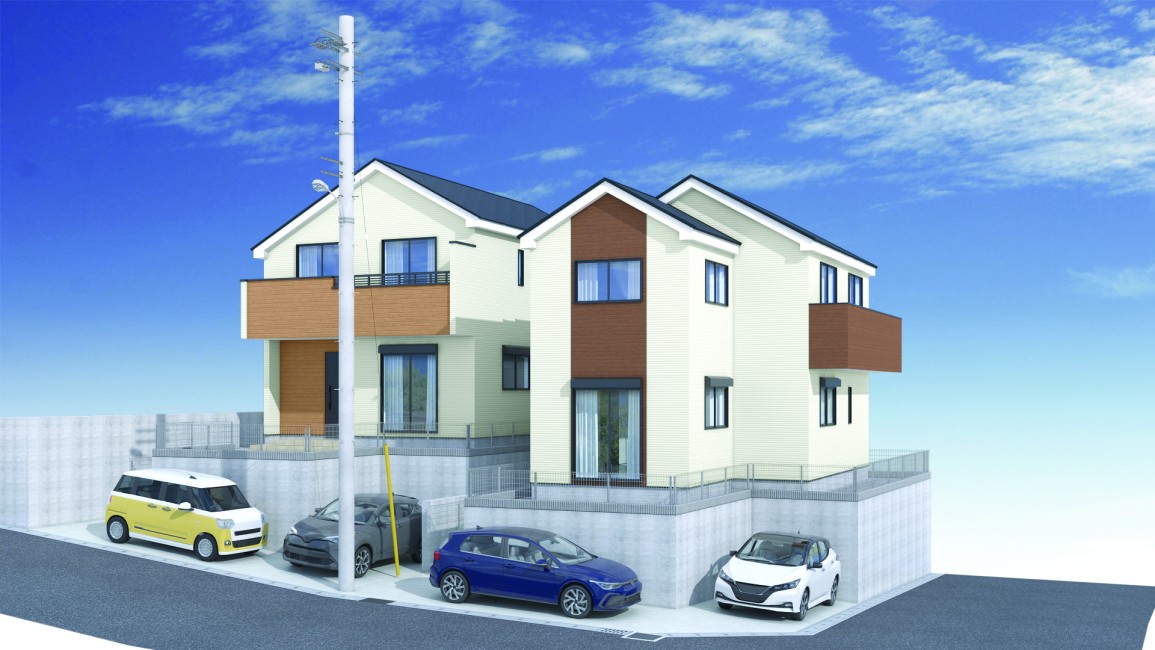 【建物完成イメージCG】※イメージパースにつき実際とは異なる場合がございます。