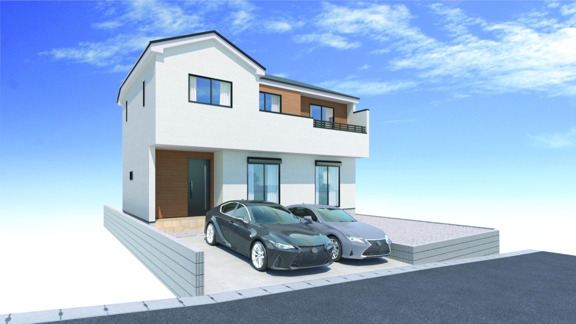 【建物完成イメージCG】※イメージパースにつき実際とは異なる場合がございます。