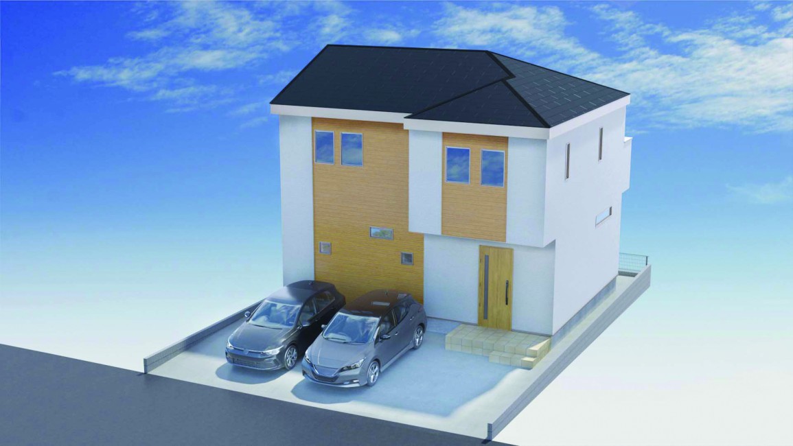 【建物完成イメージCG】※イメージパースにつき実際とは異なる場合がございます。