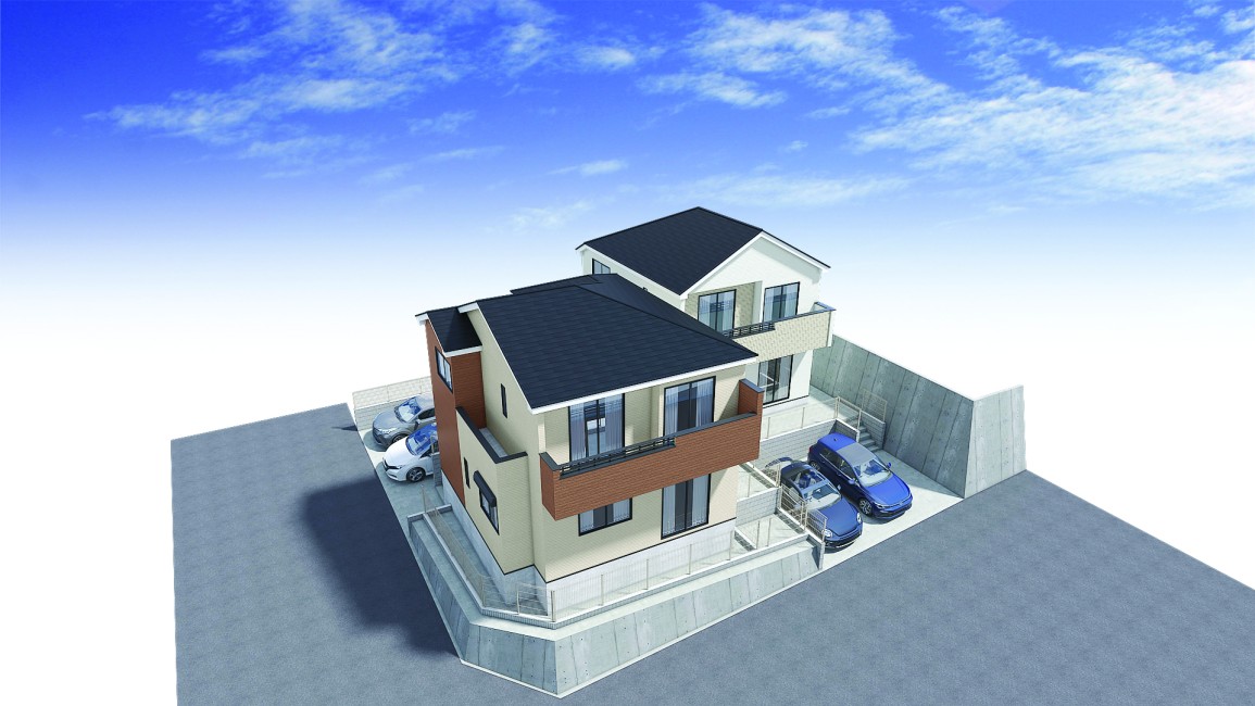 【建物完成イメージCG】※イメージパースにつき実際とは異なる場合がございます。