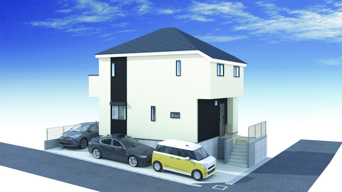 【建物完成イメージCG】※イメージパースにつき実際とは異なる場合がございます。