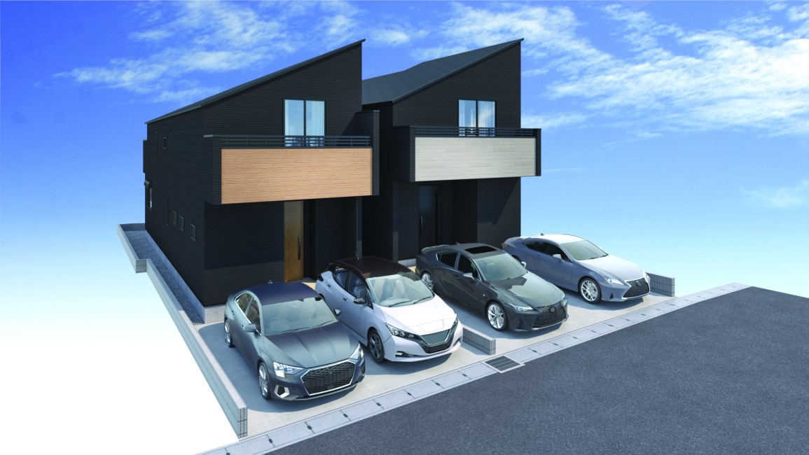 【建物完成イメージCG】※イメージパースにつき実際とは異なる場合がございます。
