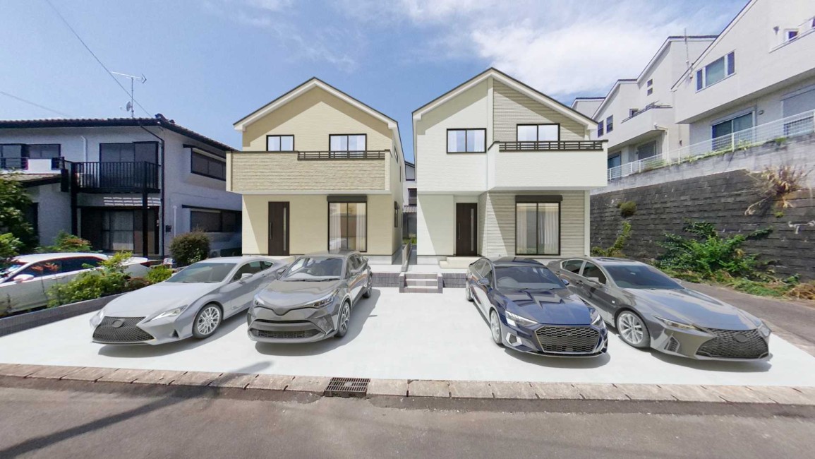 【建物完成イメージCG】※イメージパースにつき実際とは異なる場合がございます。