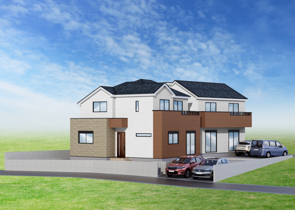 【建物完成イメージCG】※イメージパースにつき実際とは異なる場合がございます。