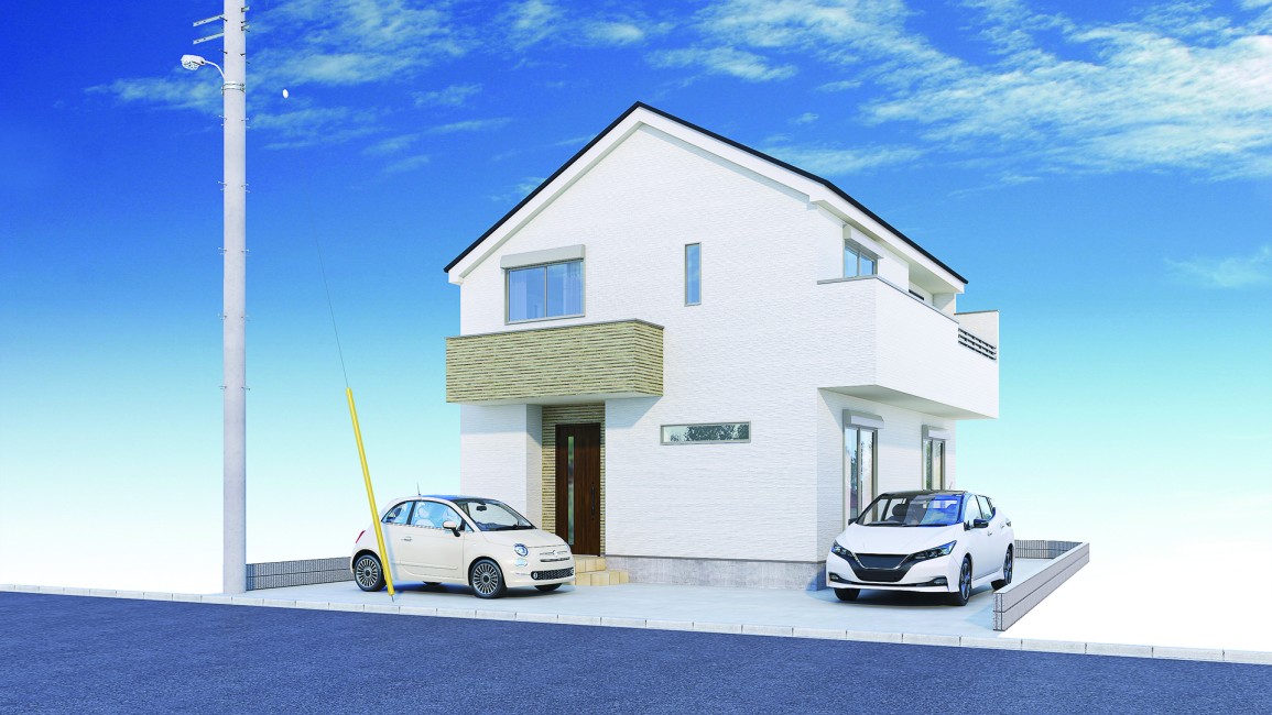 【建物完成イメージCG】※イメージパースにつき実際とは異なる場合がございます。