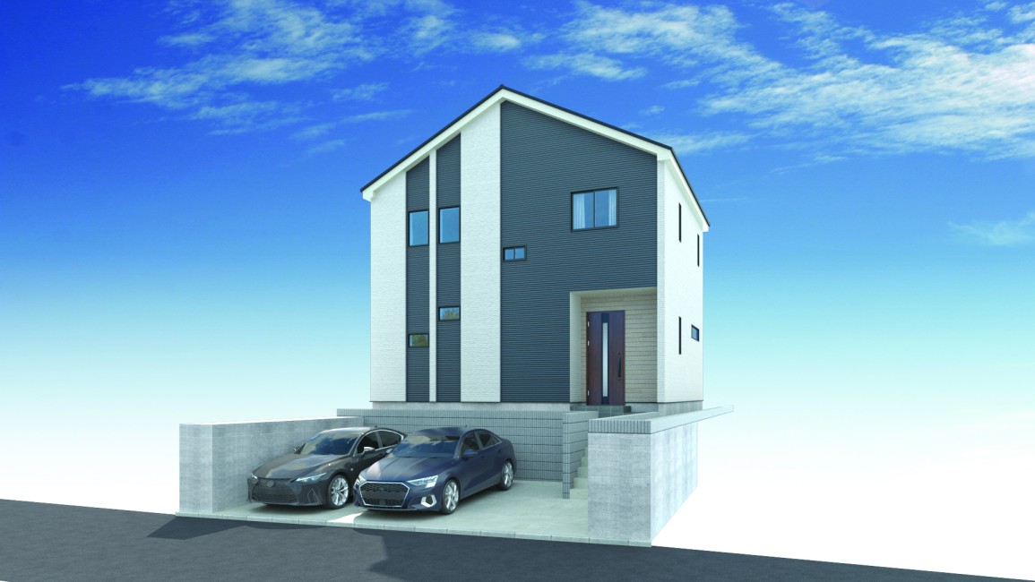 【建物完成イメージCG】※イメージパースにつき実際とは異なる場合がございます。