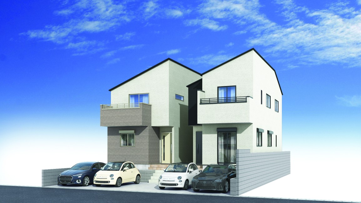 【建物完成イメージCG】※イメージパースにつき実際とは異なる場合がございます。