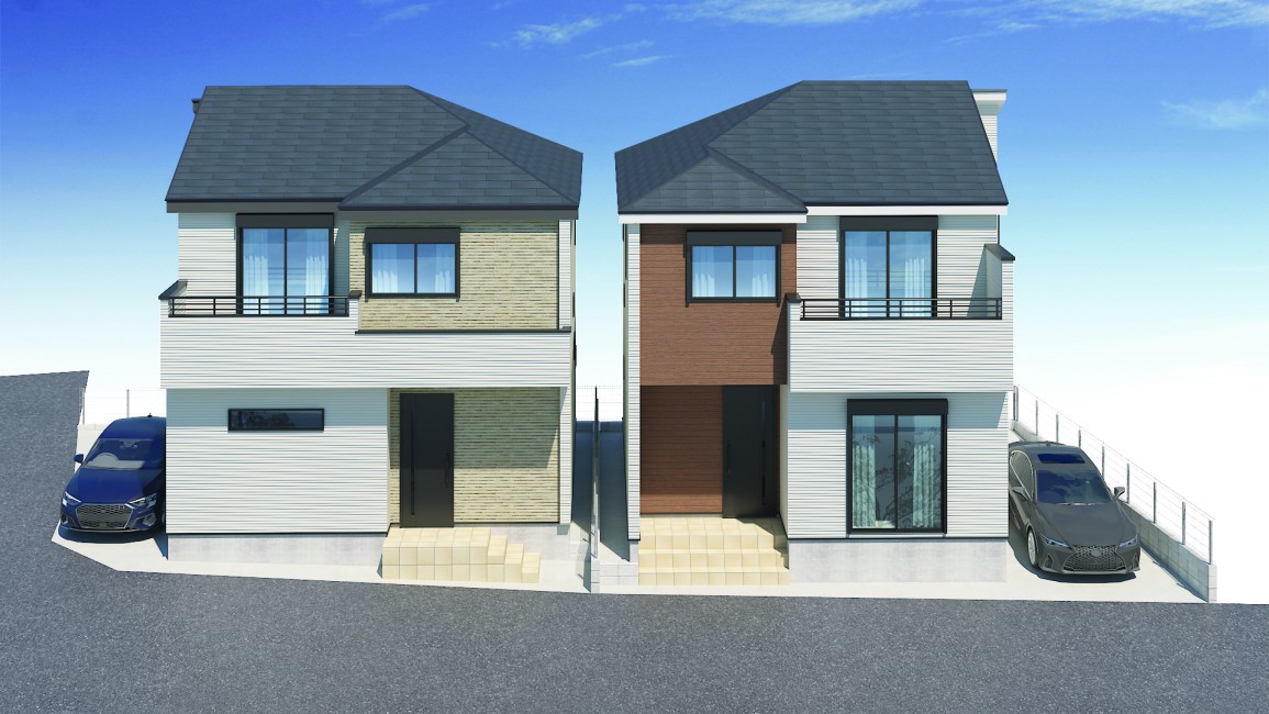 【建物完成イメージCG】※イメージパースにつき実際とは異なる場合がございます。