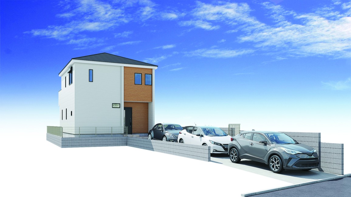 【建物完成イメージCG】※イメージパースにつき実際とは異なる場合がございます。