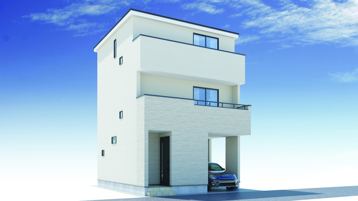 【建物完成イメージCG】※イメージパースにつき実際とは異なる場合がございます。