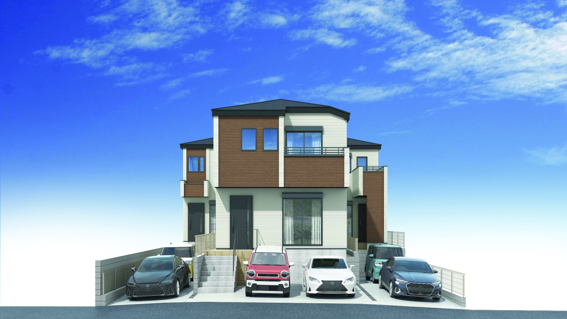 【建物完成イメージCG】※イメージパースにつき実際とは異なる場合がございます。