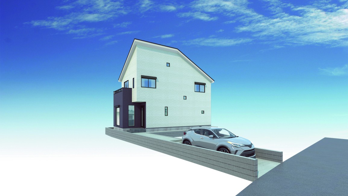 【建物完成イメージCG】※イメージパースにつき実際とは異なる場合がございます。