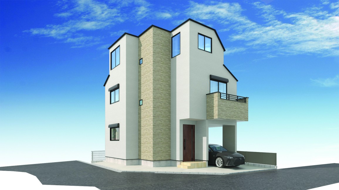 【建物完成イメージCG】※イメージパースにつき実際とは異なる場合がございます。