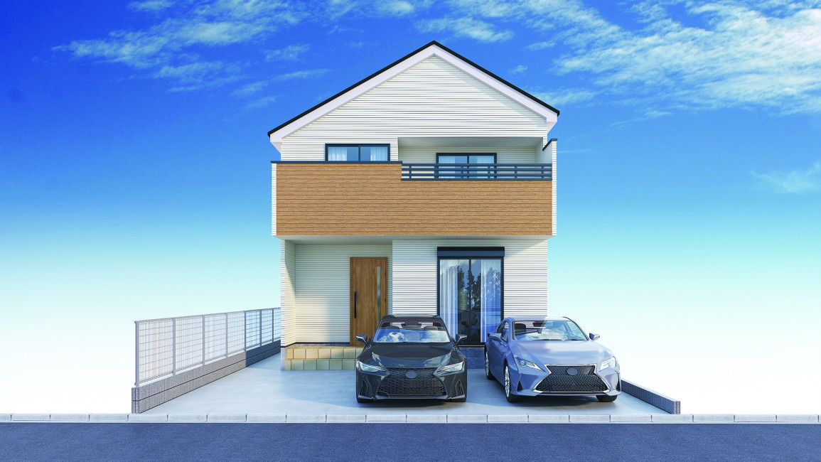 【建物完成イメージCG】※イメージパースにつき実際とは異なる場合がございます。