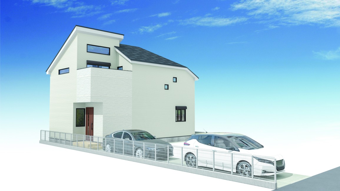 【建物完成イメージCG】※イメージパースにつき実際とは異なる場合がございます。