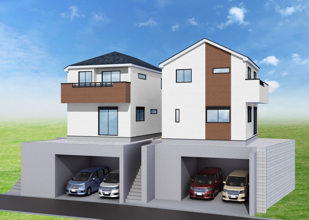 【建物完成イメージCG】※イメージパースにつき実際とは異なる場合がございます。