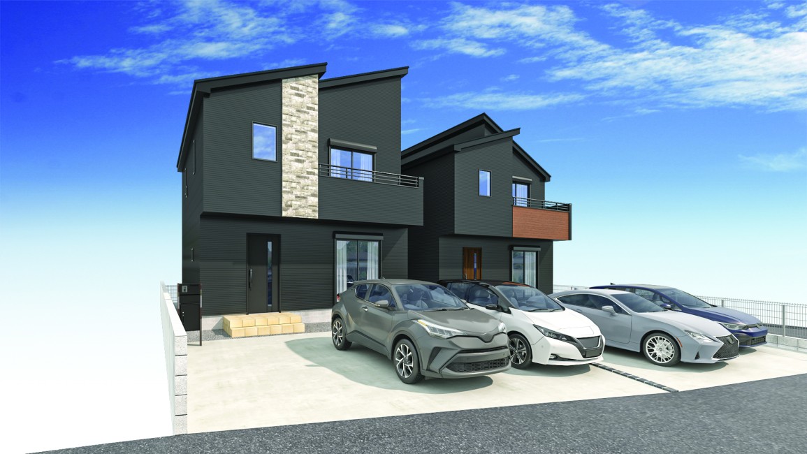 【建物完成イメージCG】※イメージパースにつき実際とは異なる場合がございます。