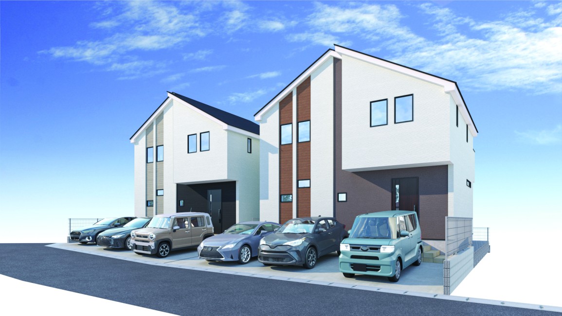 【建物完成イメージCG】※イメージパースにつき実際とは異なる場合がございます。